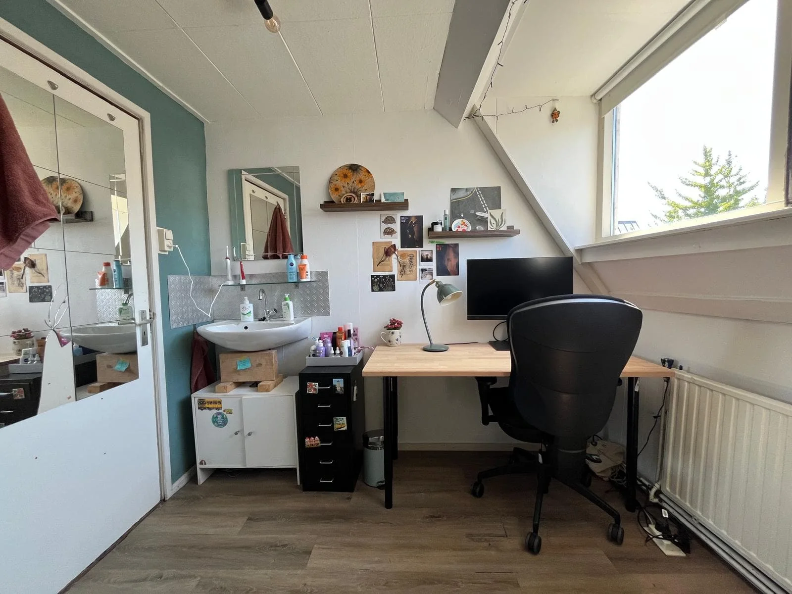 Foto van de Kamer gelegen aan de Achterom in Delft