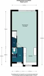 Foto van de Appartement gelegen aan de Amaterasuhof in Almere