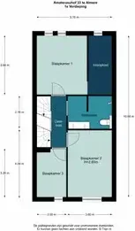 Foto van de Appartement gelegen aan de Amaterasuhof in Almere