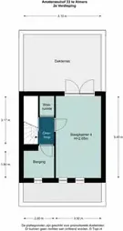Foto van de Appartement gelegen aan de Amaterasuhof in Almere