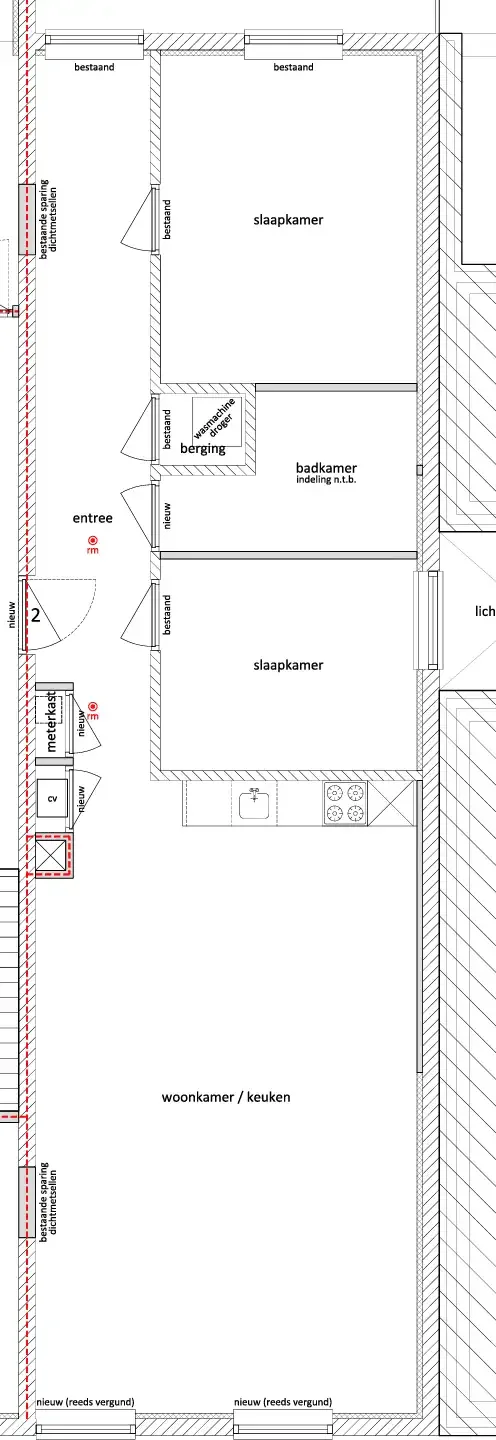 Foto van de Appartement gelegen aan de Mgr. Zwijsenplein in Kerkdriel