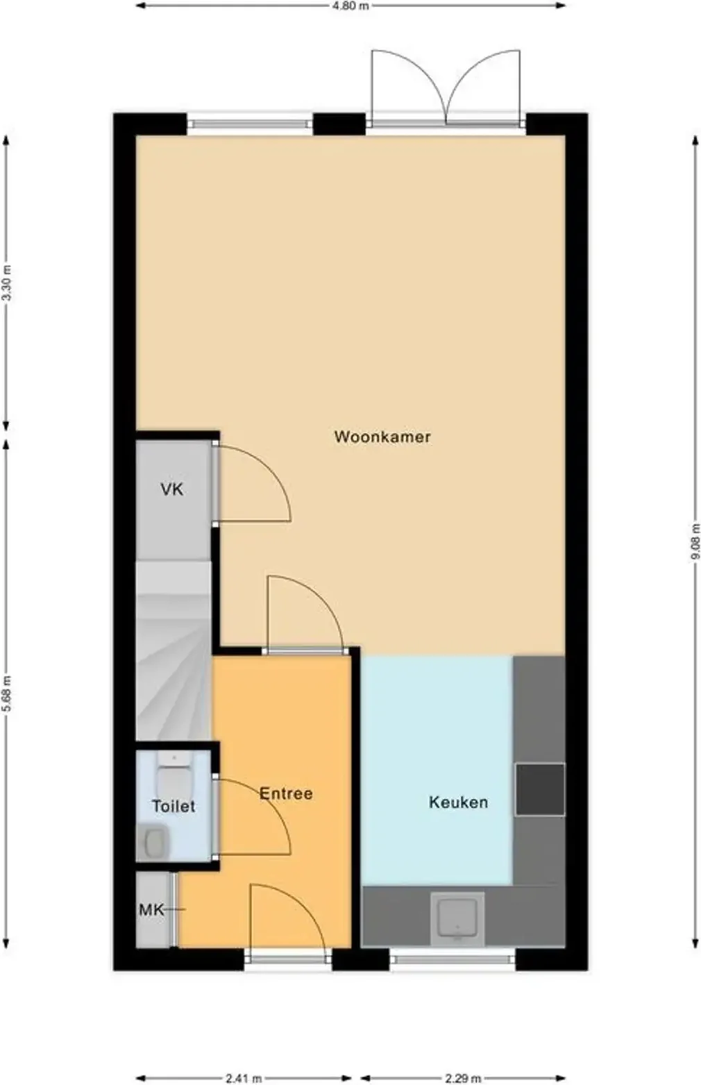 Foto van de Appartement gelegen aan de Duinhof in Den Helder