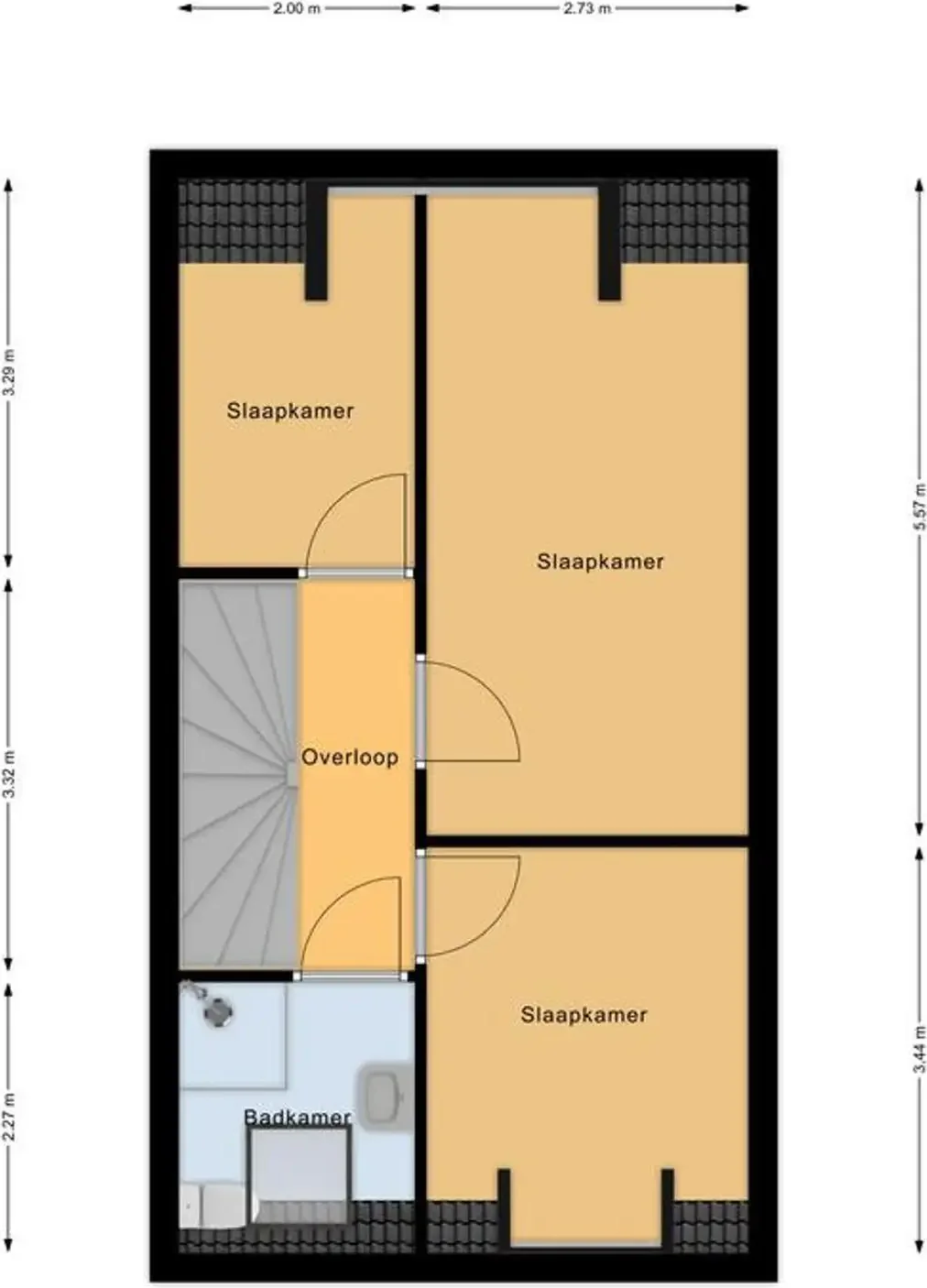 Foto van de Appartement gelegen aan de Duinhof in Den Helder