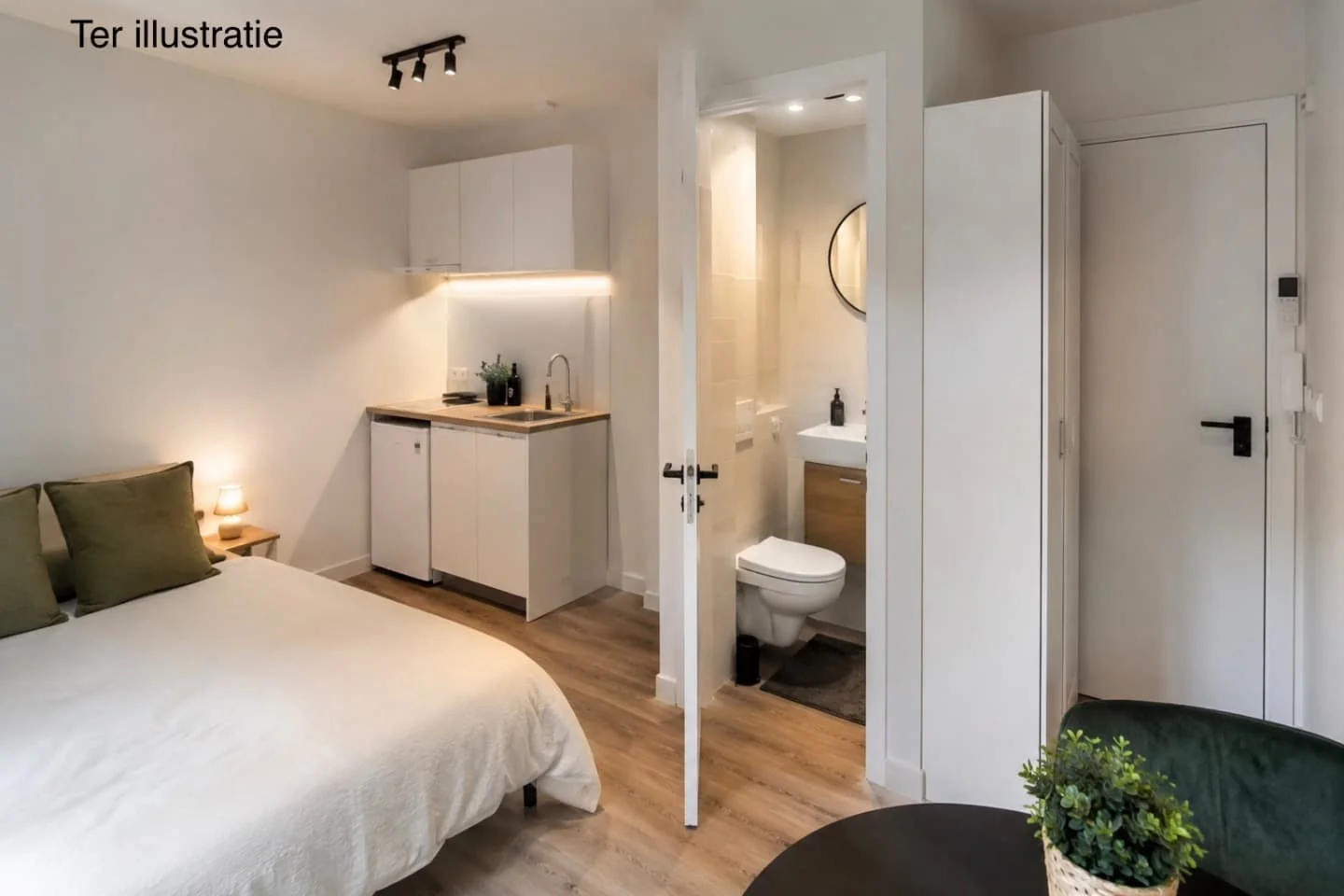Foto van de Studio gelegen aan de Ruigenhoek in Rotterdam