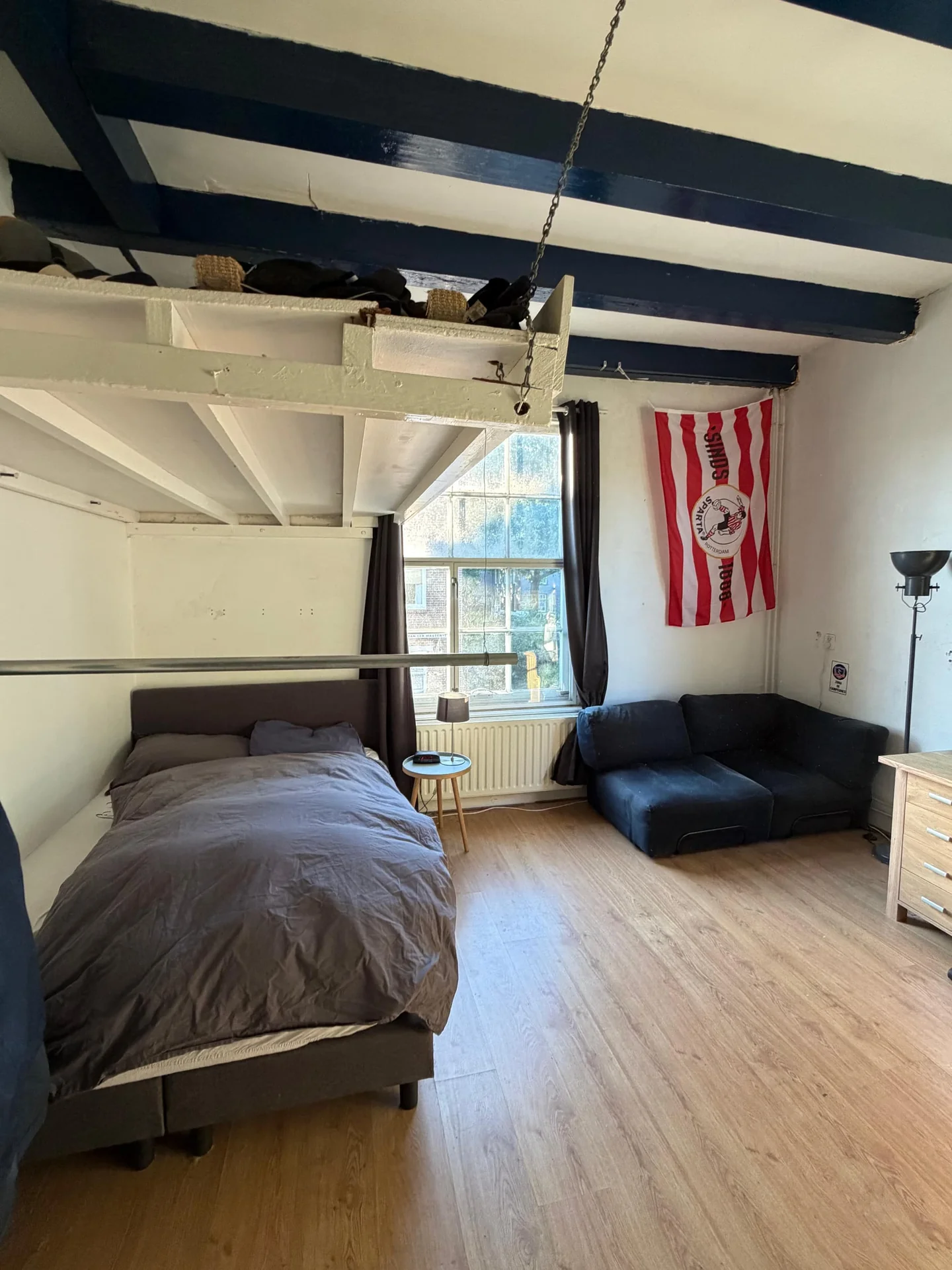 Foto van de Kamer gelegen aan de Paardenmarkt in Delft