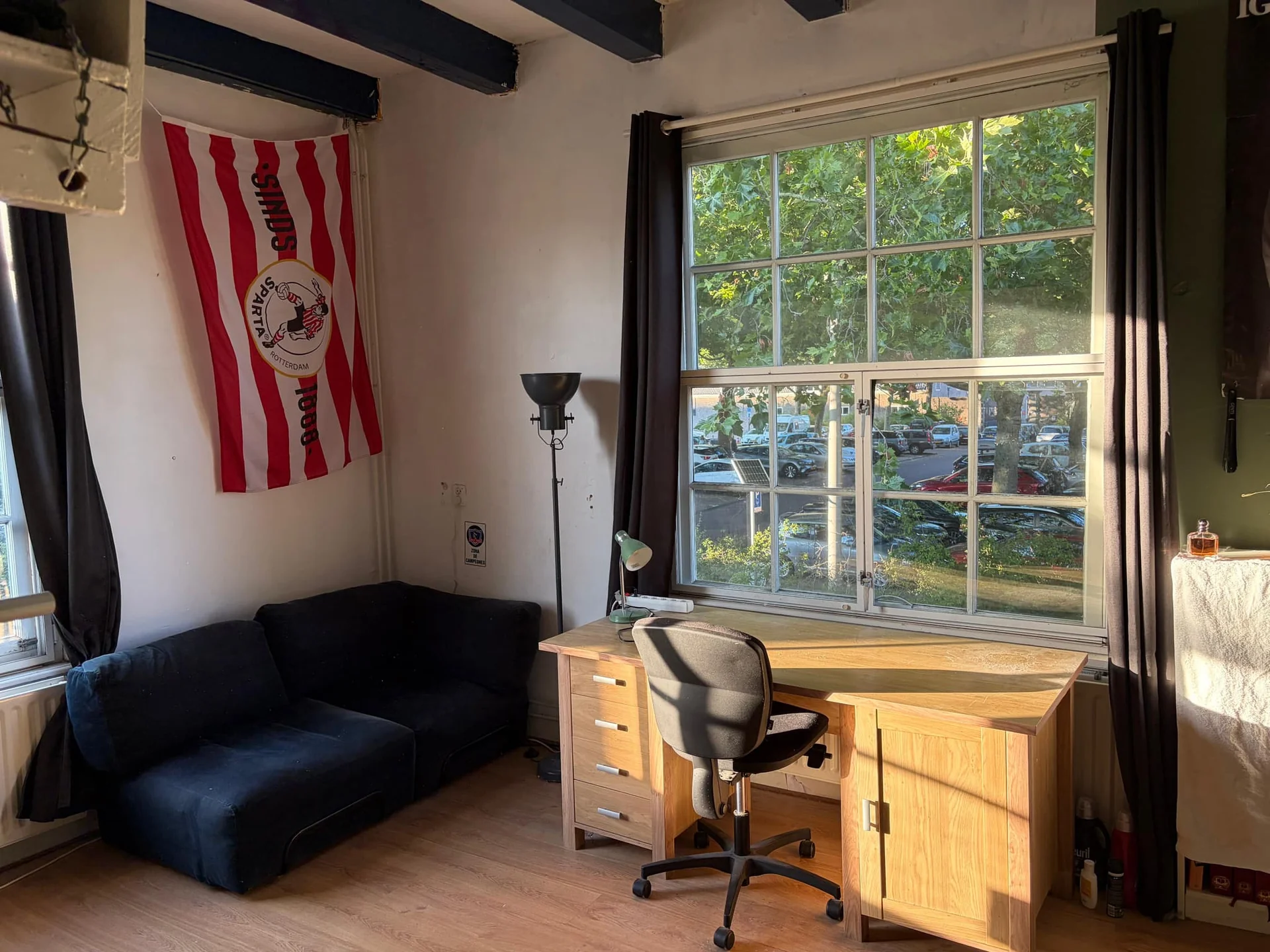 Foto van de Kamer gelegen aan de Paardenmarkt in Delft