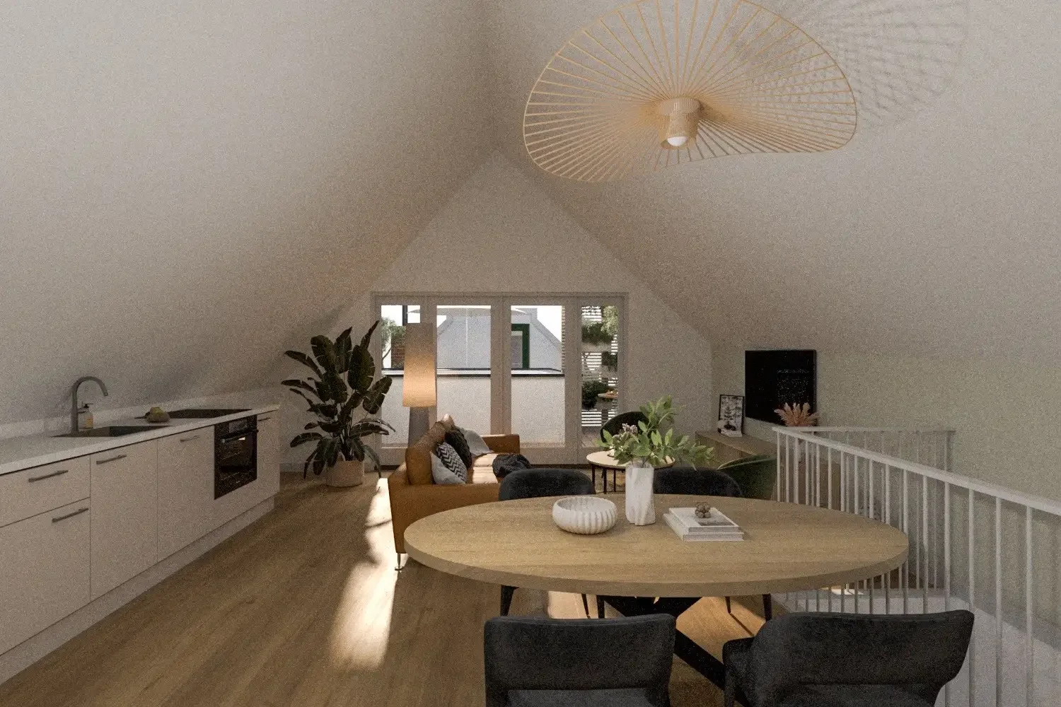 Foto van de Appartement gelegen aan de Van Hattumstraat in Zwolle