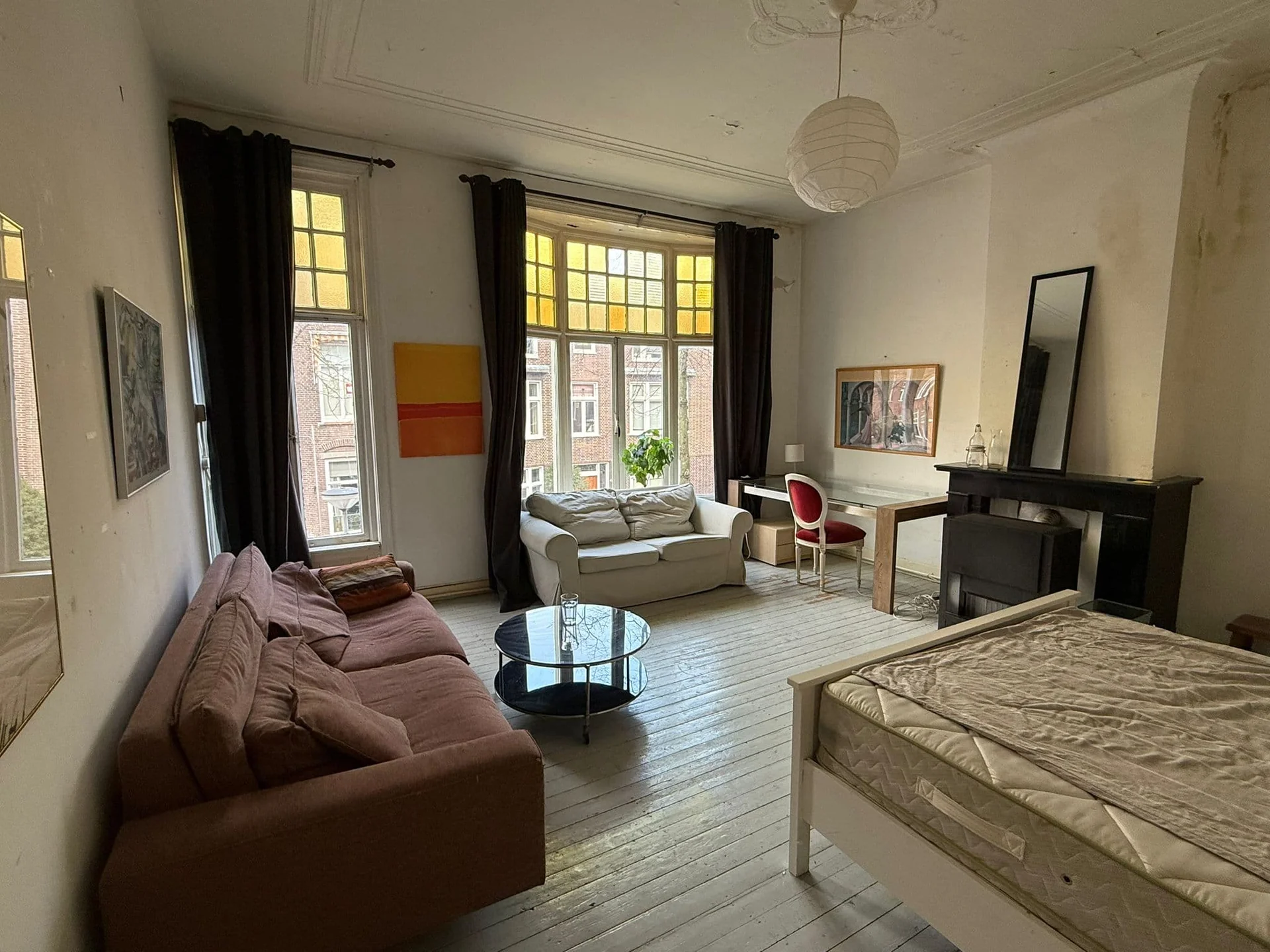 Foto van de Kamer gelegen aan de H.W. Mesdagstraat in Groningen