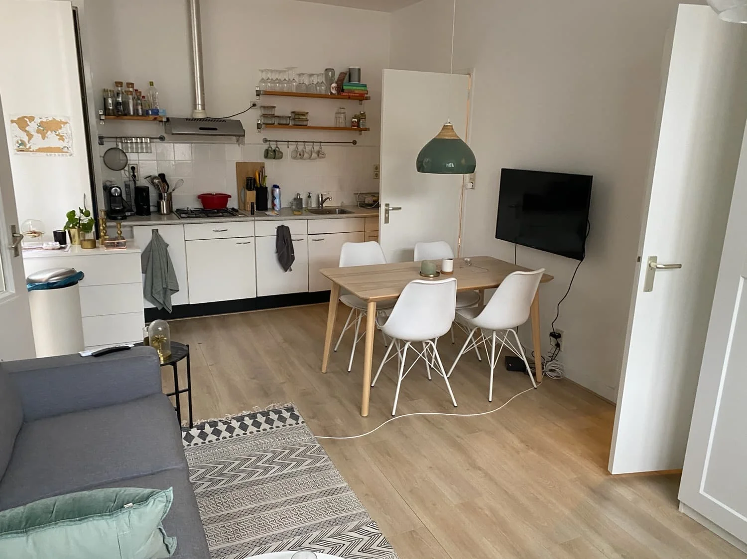 Foto van de Studio gelegen aan de Kennemerstraat in Haarlem