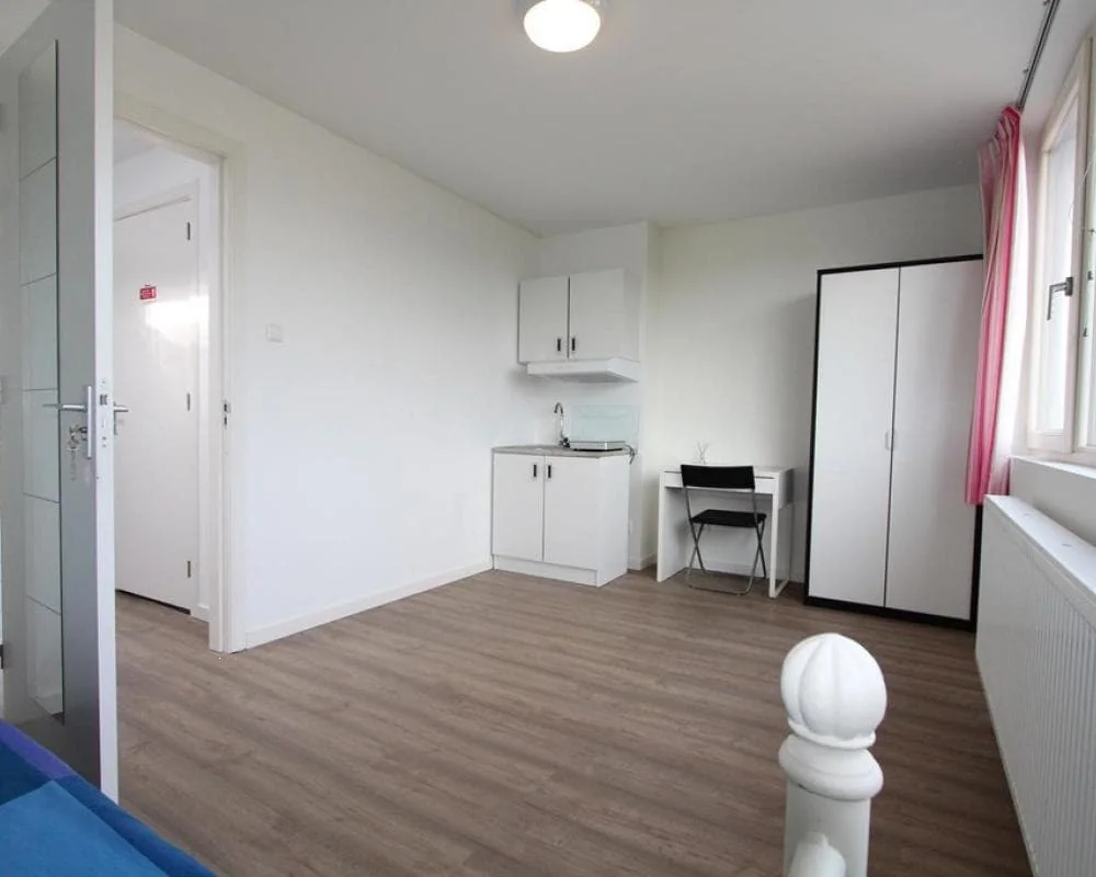 Foto van de Studio gelegen aan de Johannes de Bekahof in Amsterdam
