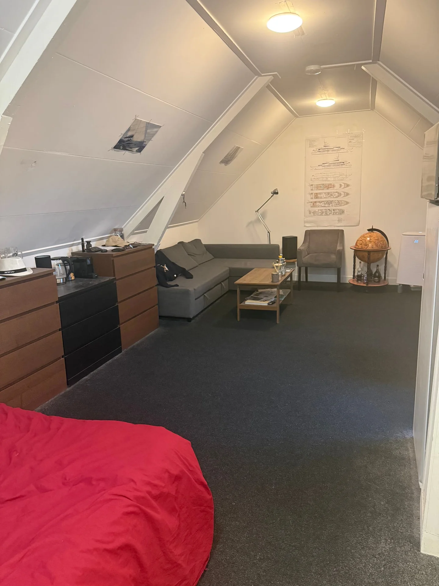 Foto van de Kamer gelegen aan de Westzeedijk in Rotterdam