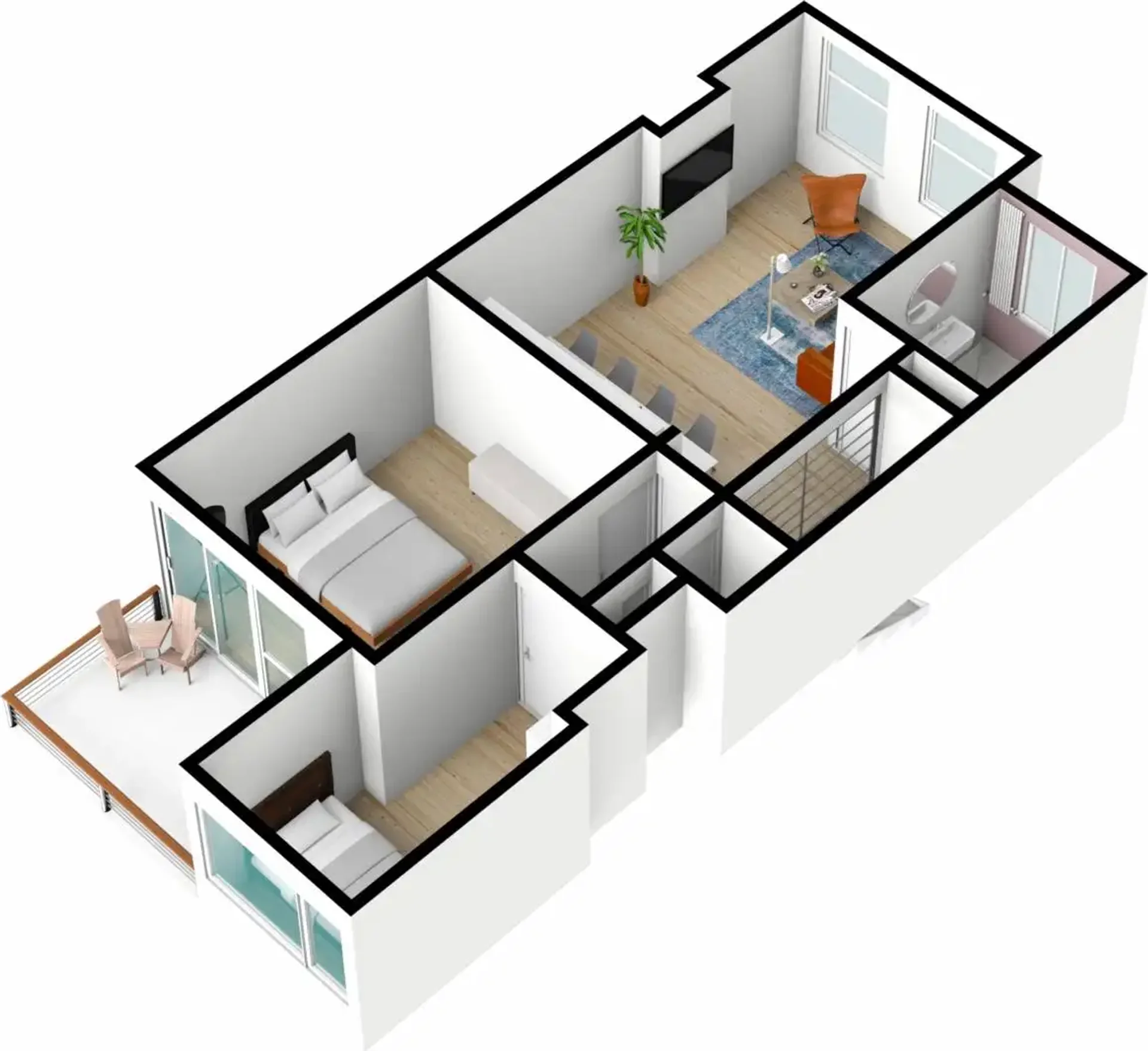 Foto van de Appartement gelegen aan de van Slingelandtstraat in Den Haag