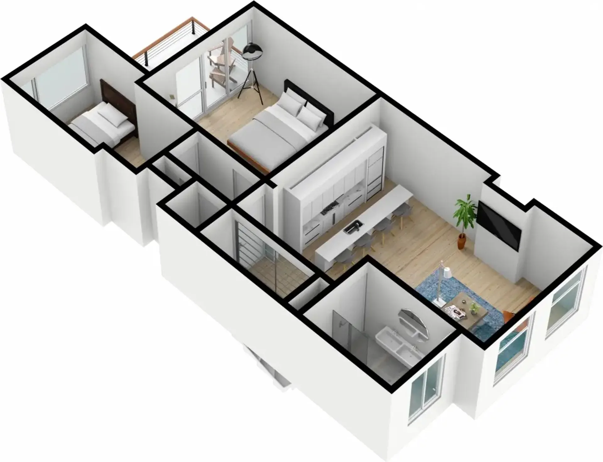 Foto van de Appartement gelegen aan de van Slingelandtstraat in Den Haag