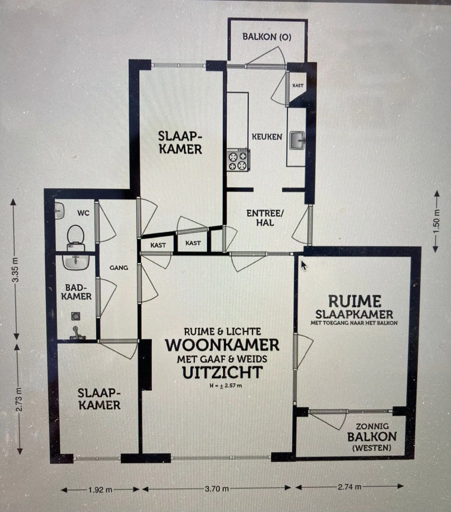 Foto van de Appartement gelegen aan de Jadelaan in Utrecht
