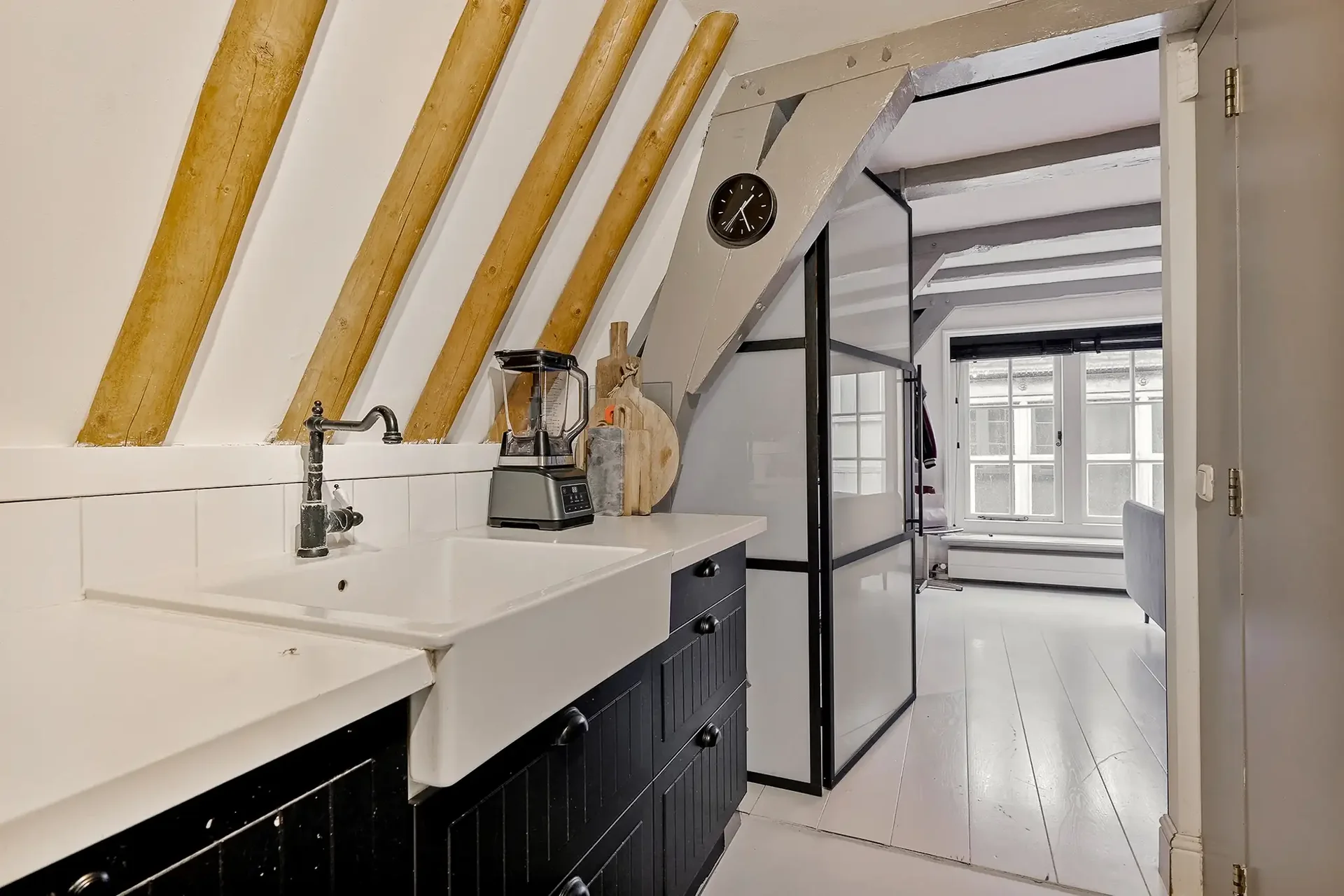 Foto van de Appartement gelegen aan de Beursstraat in Amsterdam