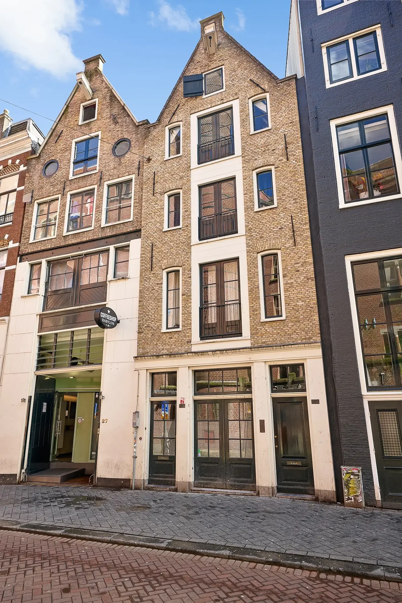 Foto van de Appartement gelegen aan de Beursstraat in Amsterdam