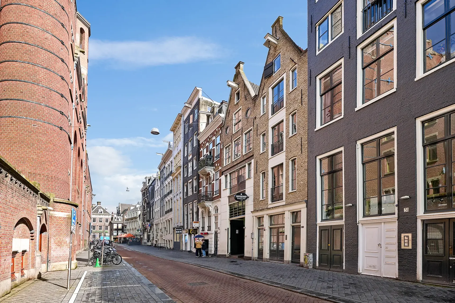 Foto van de Appartement gelegen aan de Beursstraat in Amsterdam
