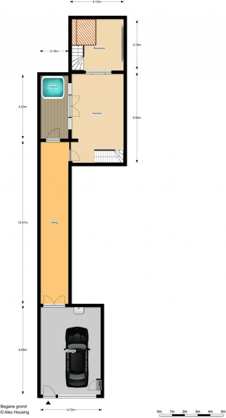 Foto van de Appartement gelegen aan de Van Diemenstraat in Den Haag
