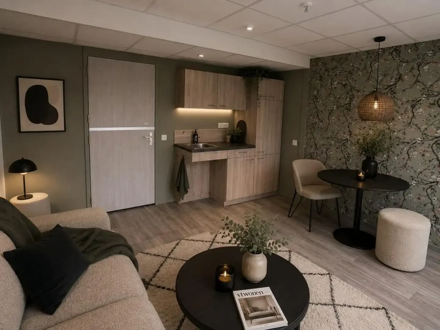 Foto van de Appartement gelegen aan de Paulus Potterlaan in Musselkanaal