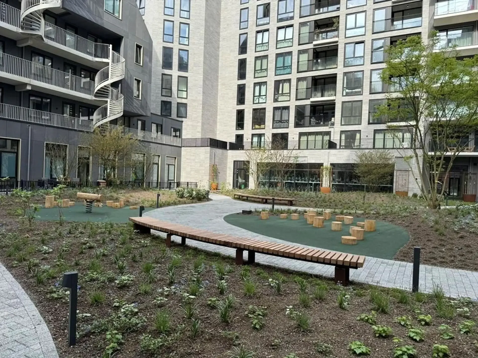 Foto van de Appartement gelegen aan de Dudokstraat in Hoofddorp