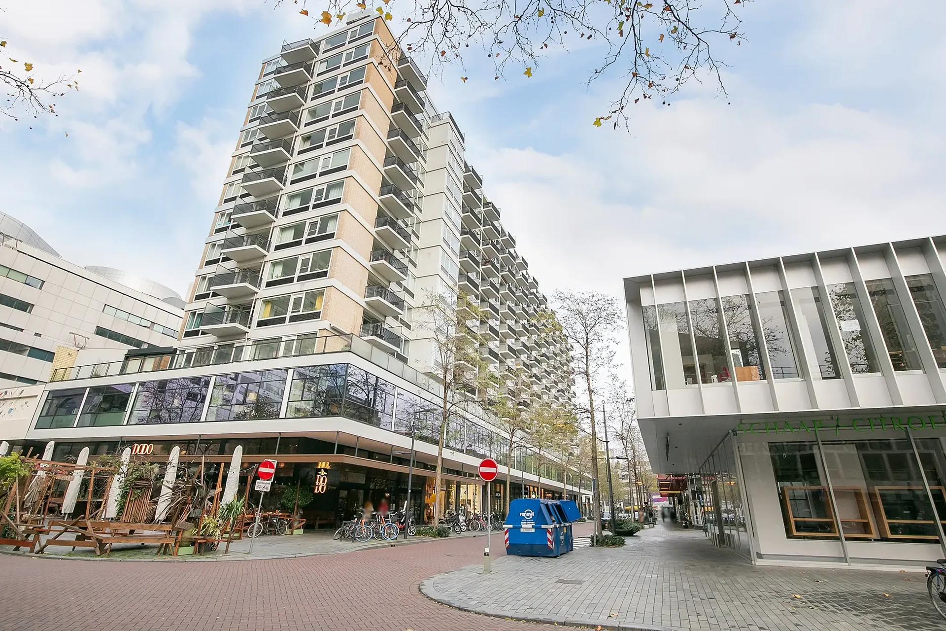 Foto van de Appartement gelegen aan de Kruiskade in Rotterdam