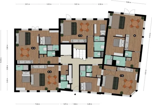 Foto van de Appartement gelegen aan de Achterstraat in Lochem