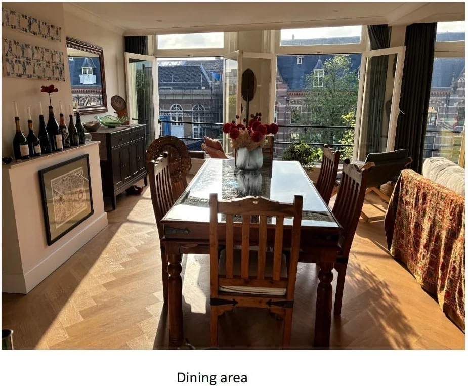 Foto van de Kamer gelegen aan de Kloveniersburgwal in Amsterdam