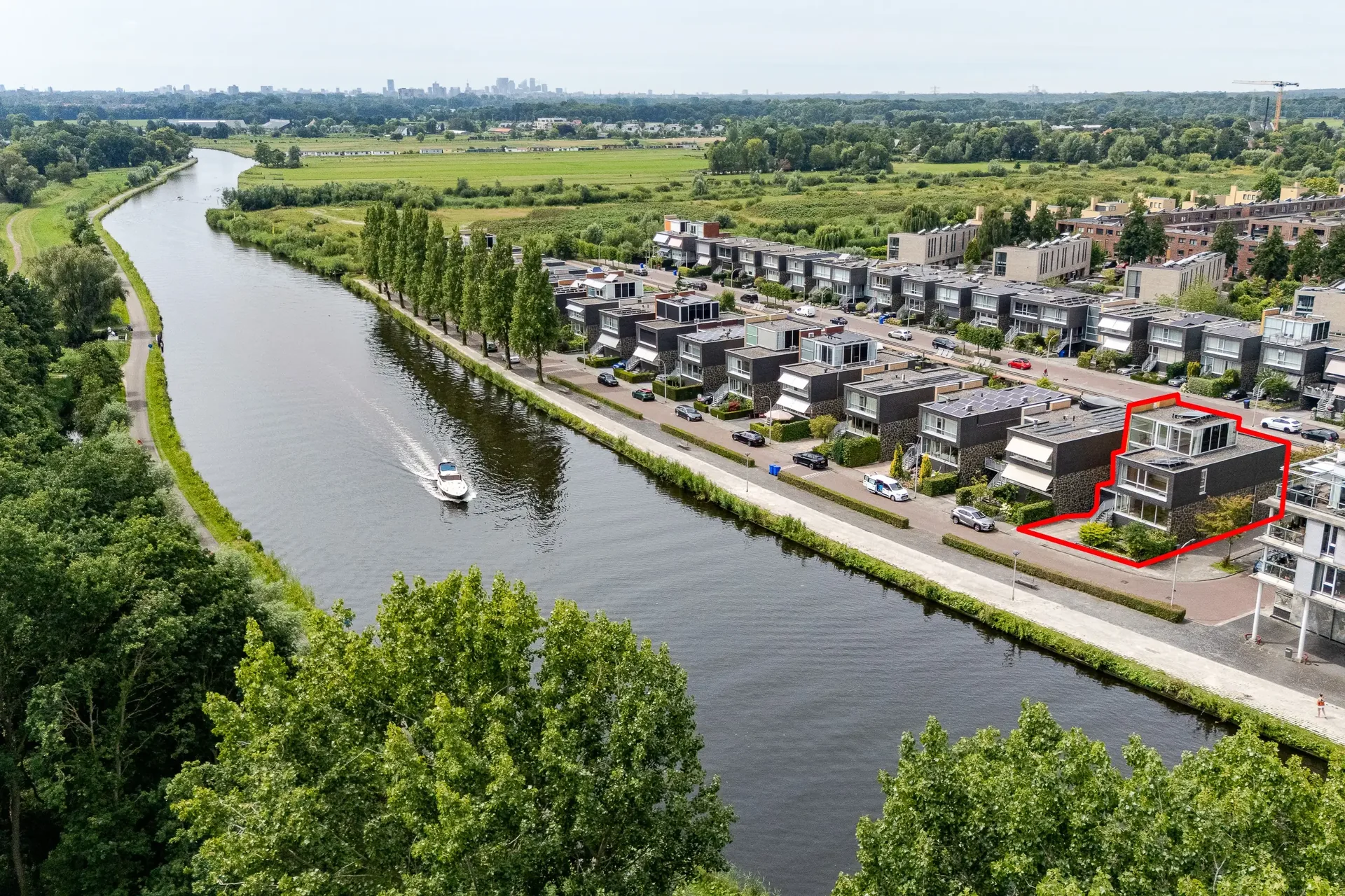 Foto van de Appartement gelegen aan de Hofvliet in Voorschoten