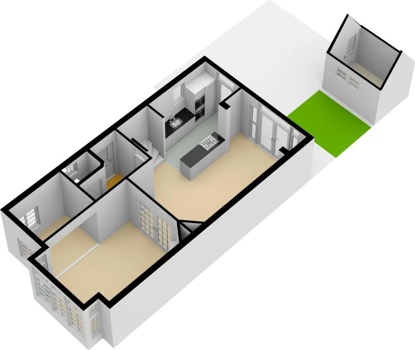 Foto van de Appartement gelegen aan de Regentesselaan in Haarlem