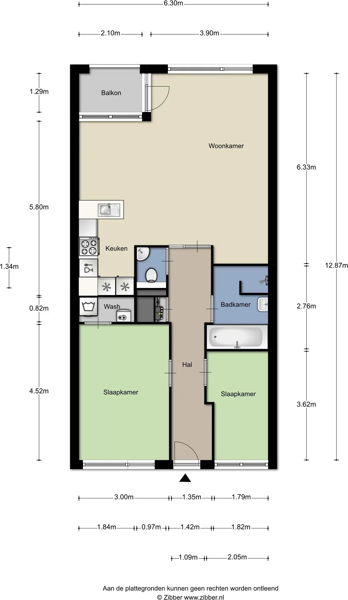 Foto van de Appartement gelegen aan de Sumatrastraat in Amsterdam