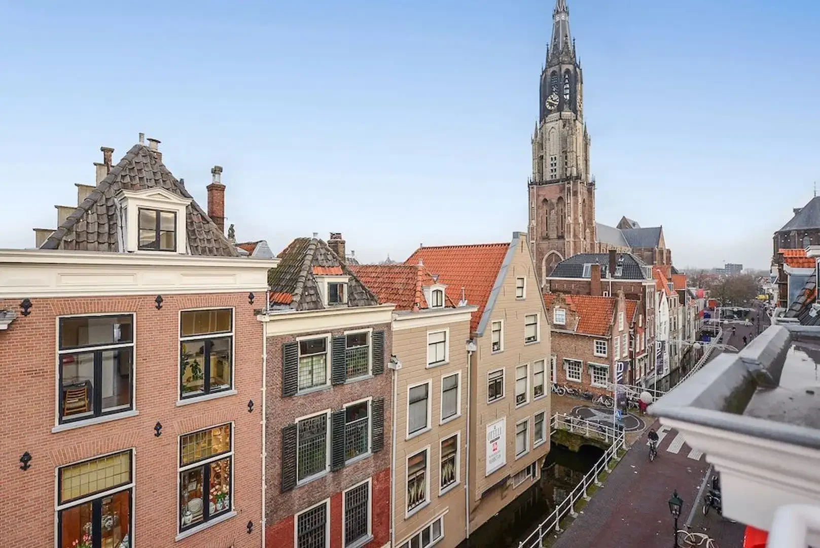 Foto van de Appartement gelegen aan de Oude Langendijk in Delft