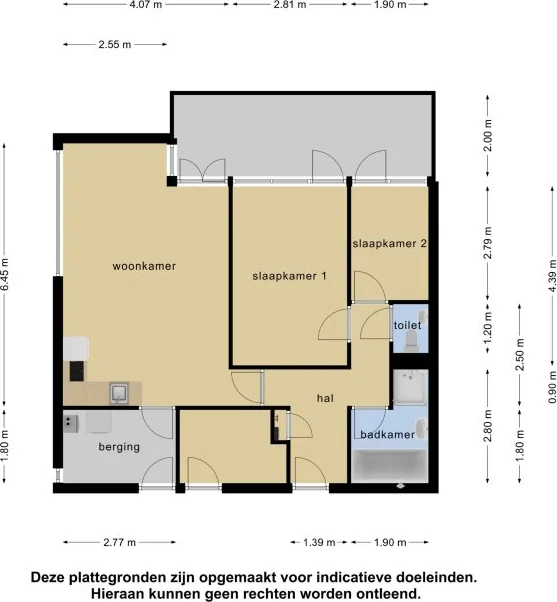 Foto van de Appartement gelegen aan de Anna Blamanlaan in Vlissingen