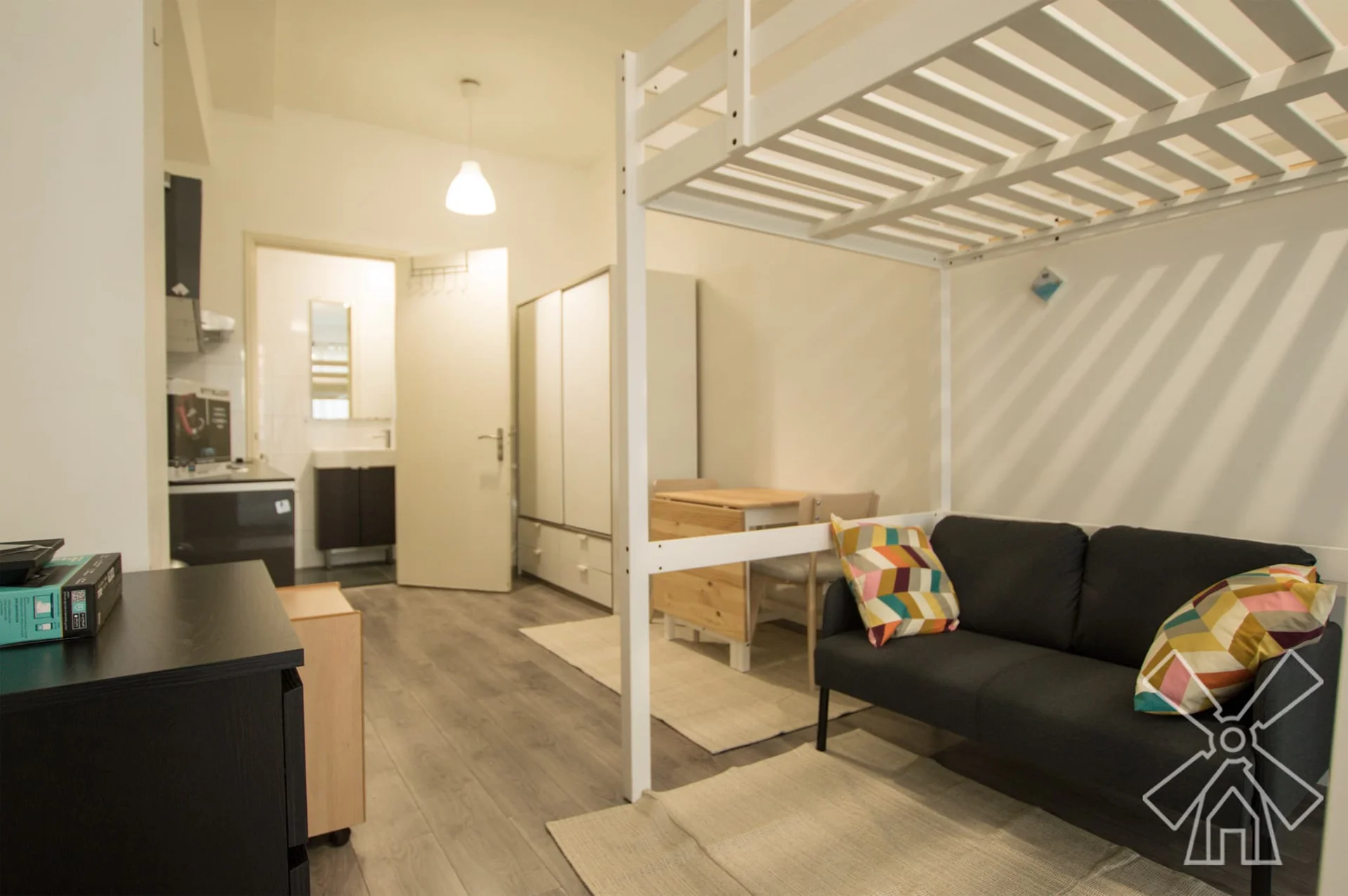 Foto van de Studio gelegen aan de Gouwestraat in Den Haag