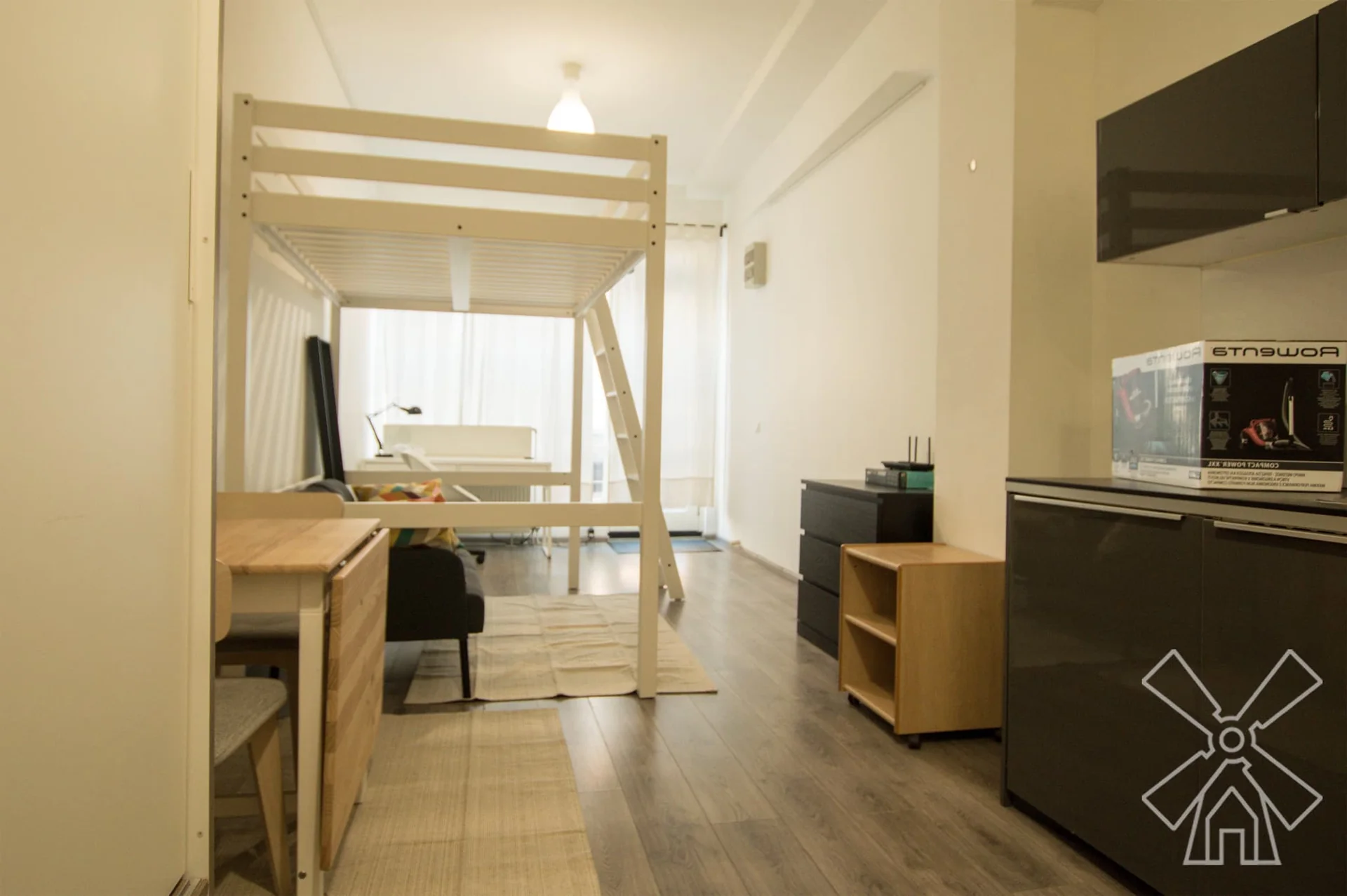 Foto van de Studio gelegen aan de Gouwestraat in Den Haag
