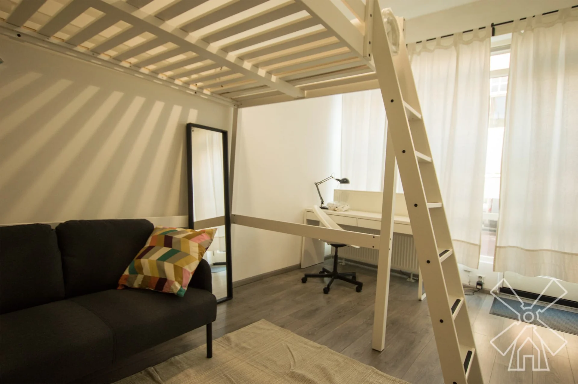 Foto van de Studio gelegen aan de Gouwestraat in Den Haag