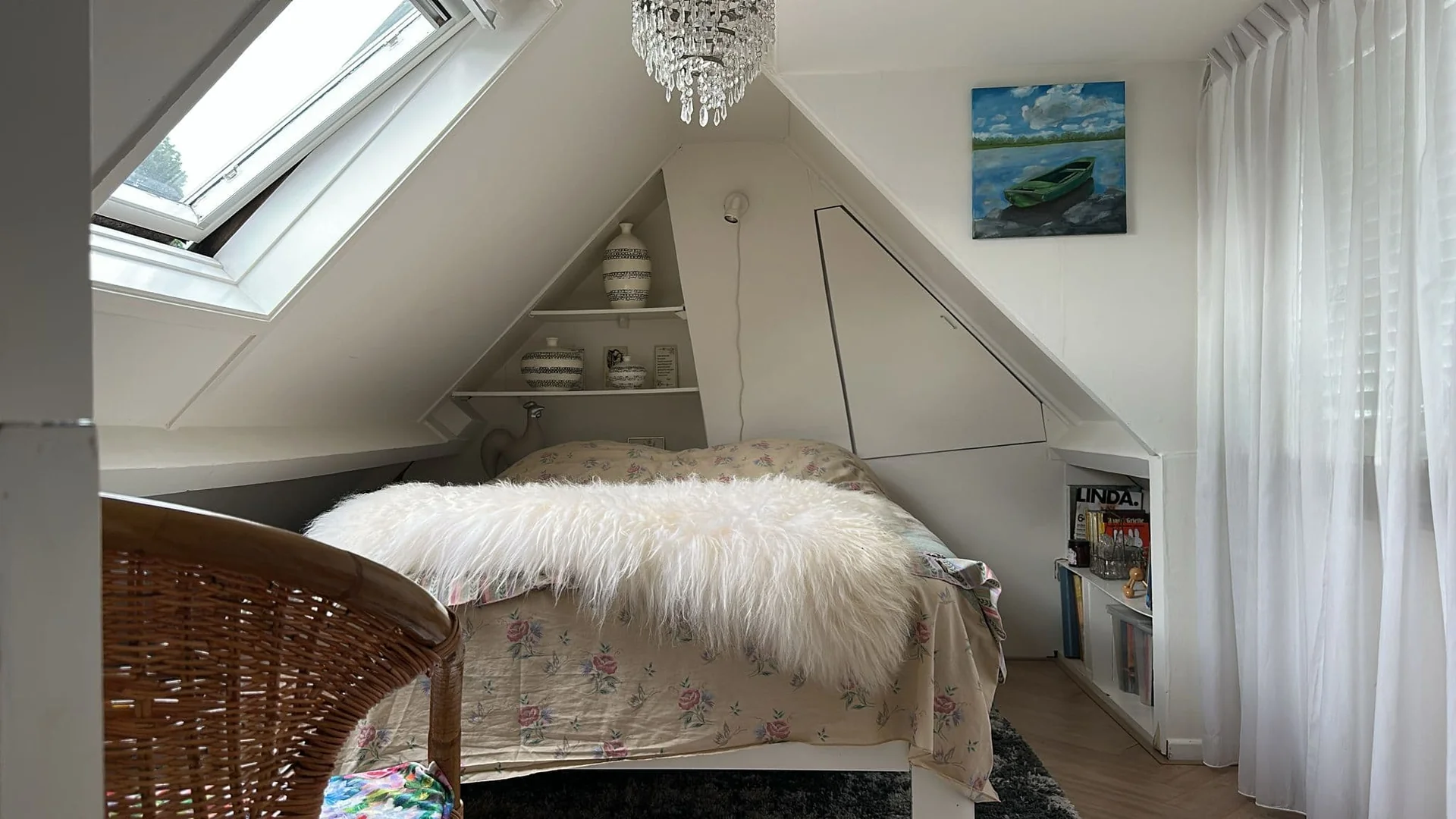 Foto van de Kamer gelegen aan de Roosendaalstraat in Hilversum