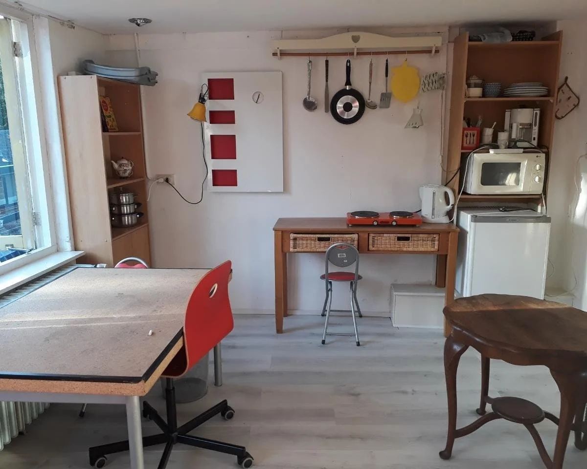Foto van de Studio gelegen aan de Vaartkade in Leiden