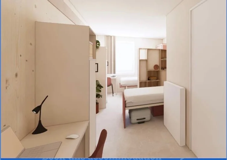 Foto van de Kamer gelegen aan de Zernikepark in Groningen