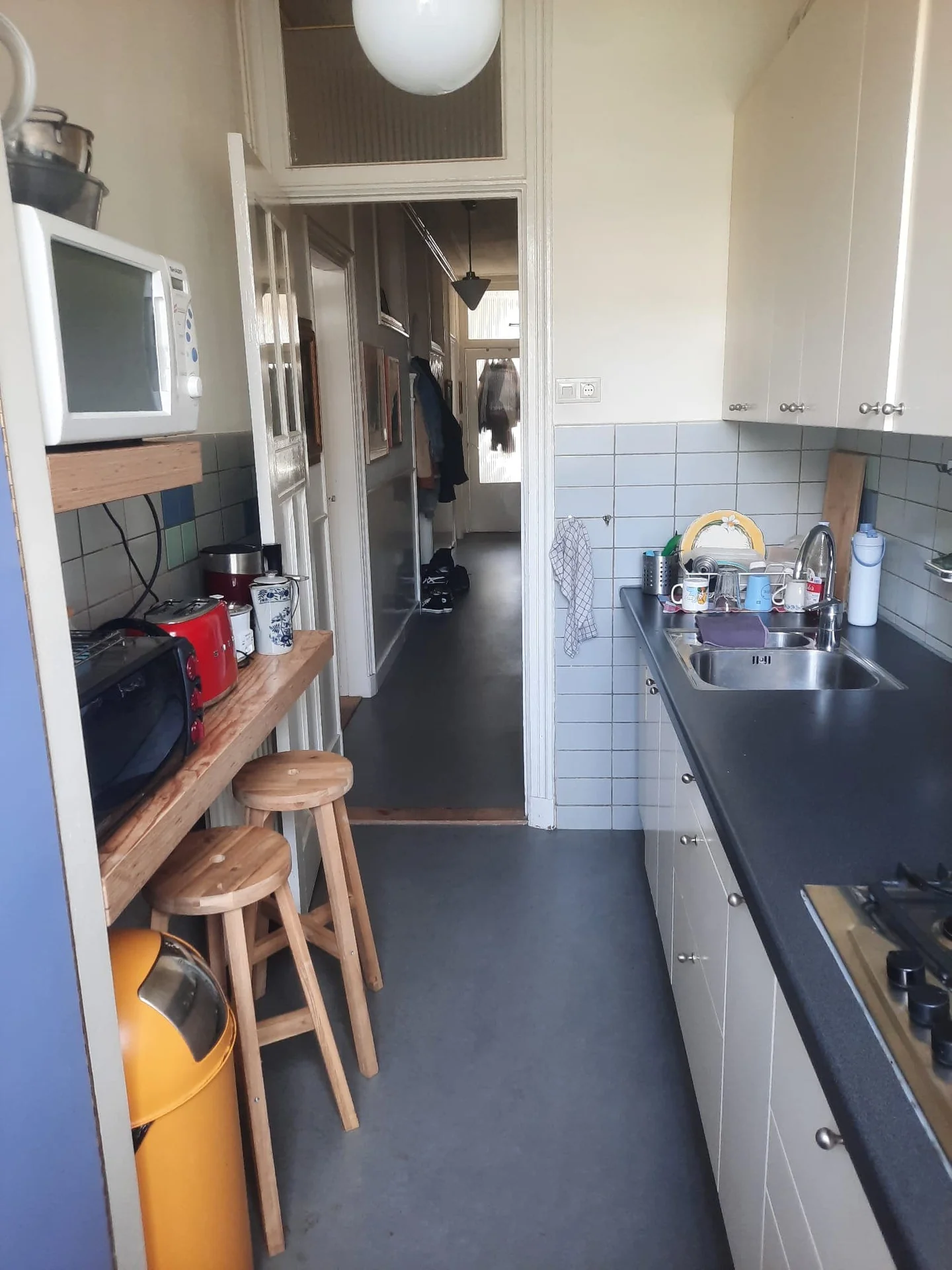 Foto van de Kamer gelegen aan de Prins Hendrikkade in Rotterdam