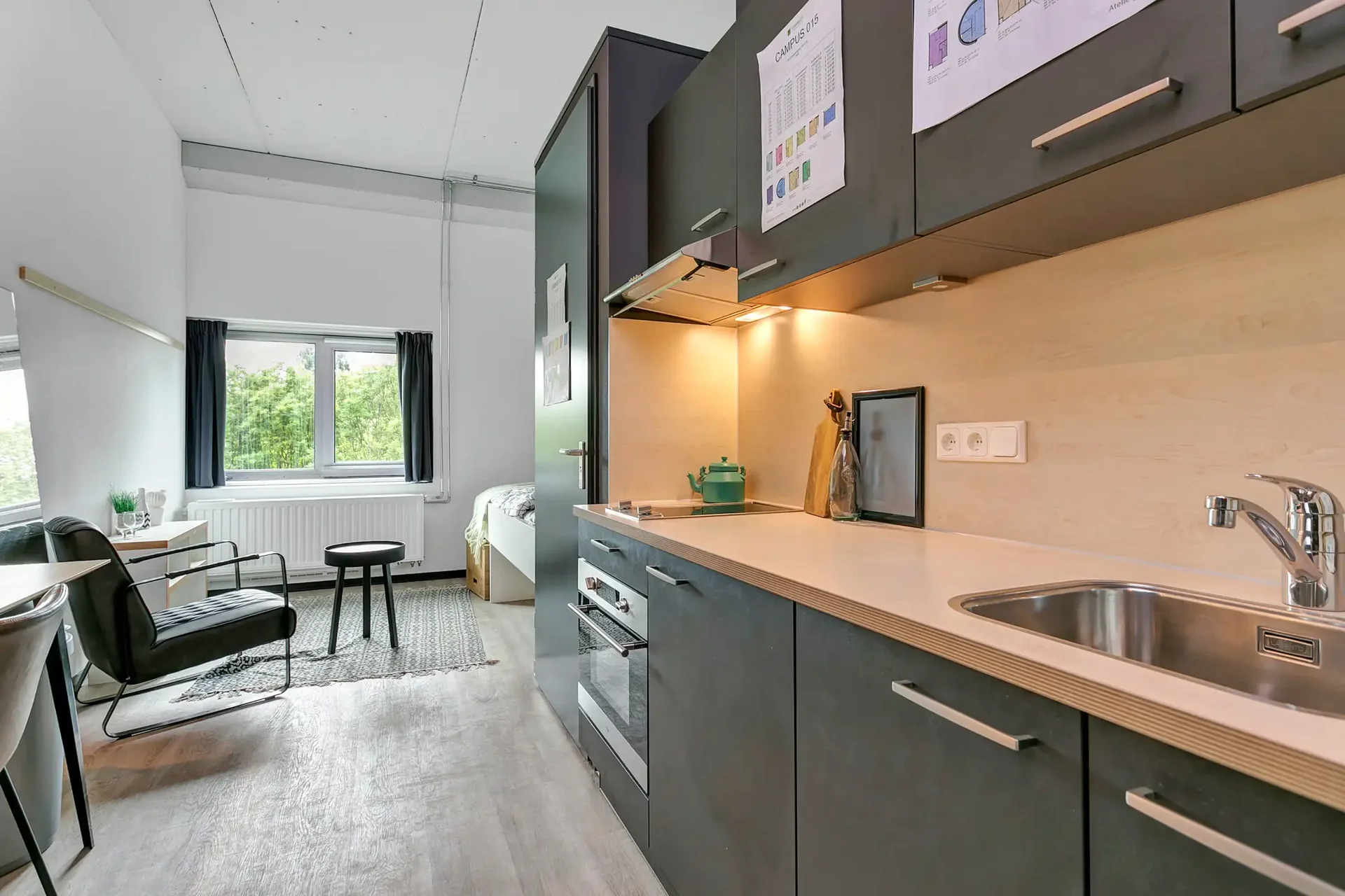 Foto van de Appartement gelegen aan de Van Embdenstraat in Delft