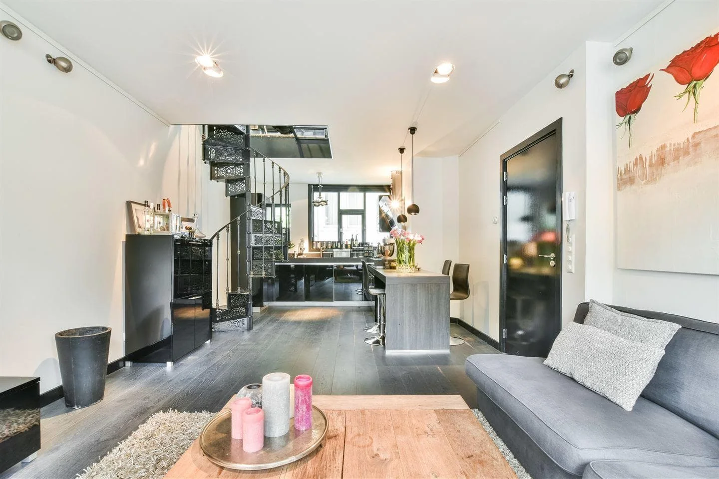 Foto van de Appartement gelegen aan de Groenburgwal in Amsterdam