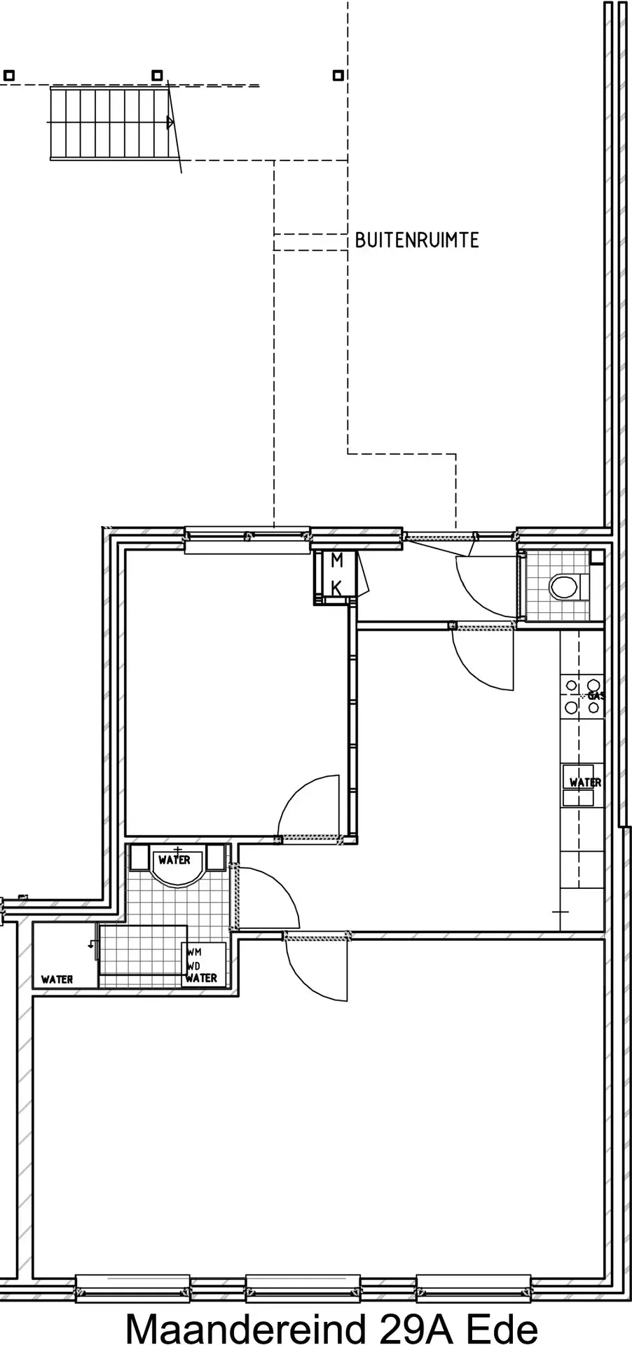 Foto van de Appartement gelegen aan de Maandereind in Ede