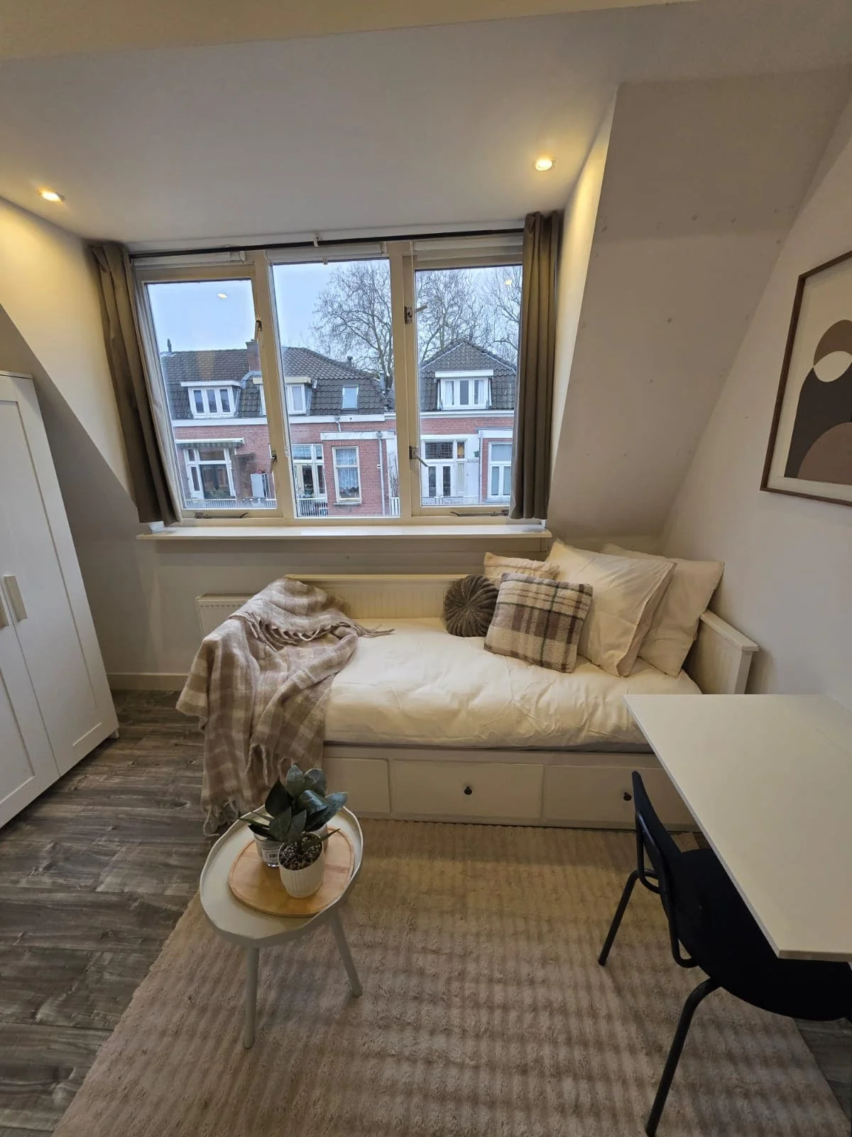 Foto van de Studio gelegen aan de Daendelsstraat in Utrecht