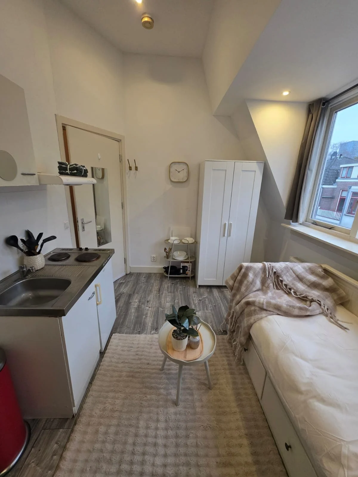 Foto van de Studio gelegen aan de Daendelsstraat in Utrecht