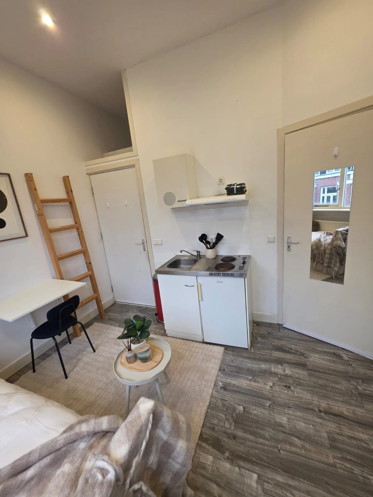 Foto van de Studio gelegen aan de Daendelsstraat in Utrecht