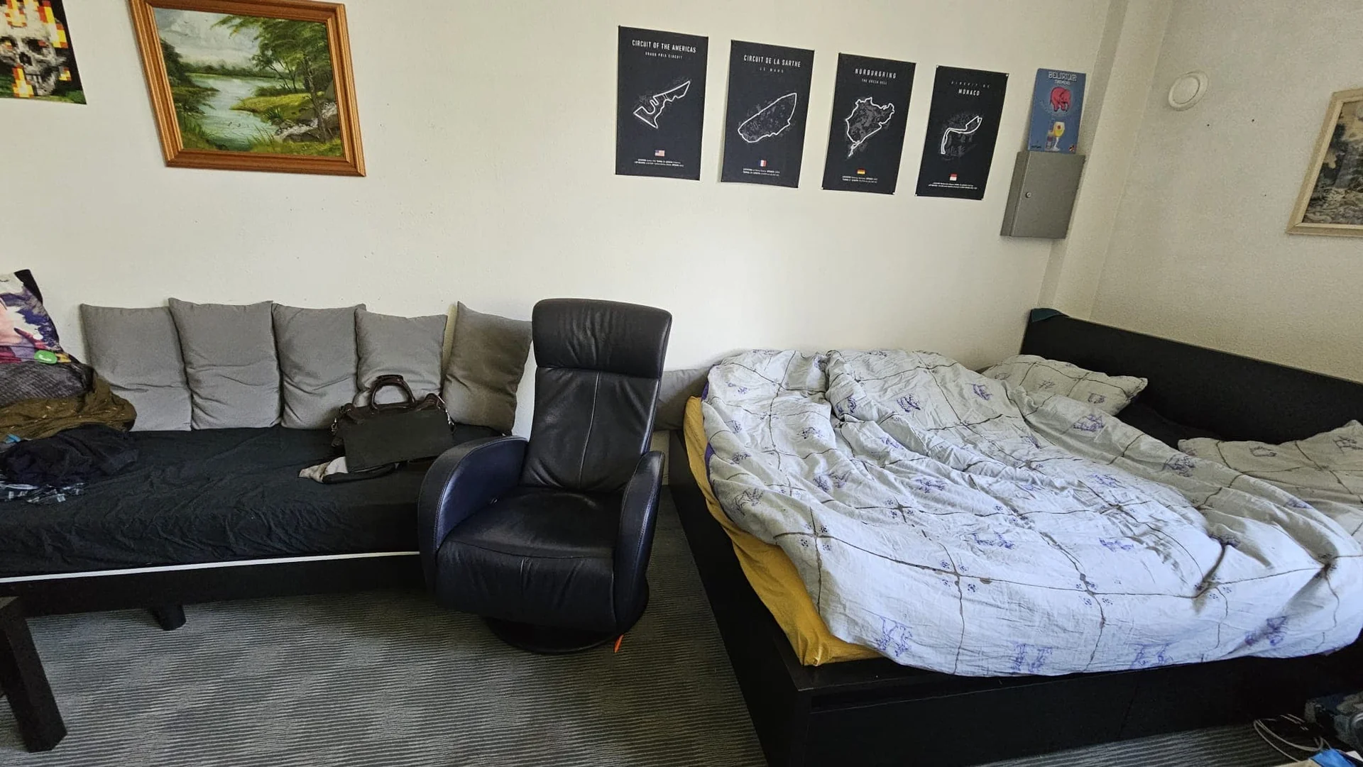 Foto van de Kamer gelegen aan de Dreijenplein in Wageningen