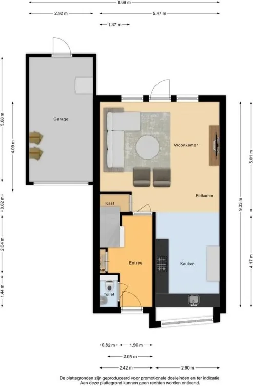 Foto van de Appartement gelegen aan de Sint Maartenlaan in Vlissingen