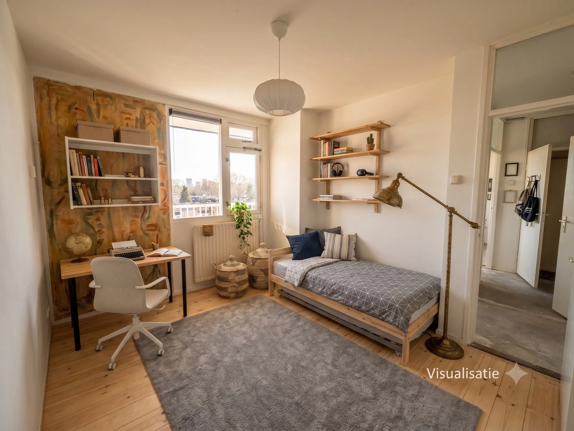 Foto van de Kamer gelegen aan de Saffierstraat in Groningen