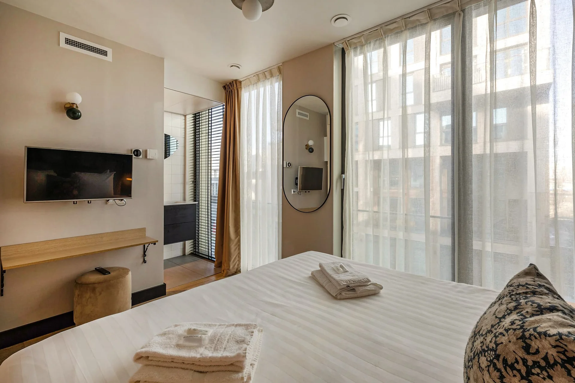 Foto van de Appartement gelegen aan de Ridderspoorweg in Amsterdam