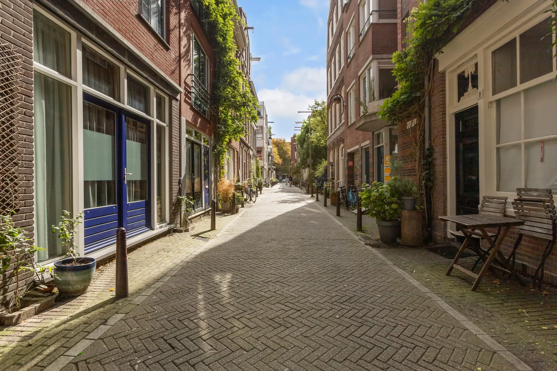 Foto van de Appartement gelegen aan de Tweede Looiersdwarsstraat in Amsterdam